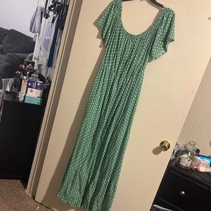 Plus size maxi dress